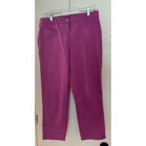 Ann Taylor purple cotton chino size 8